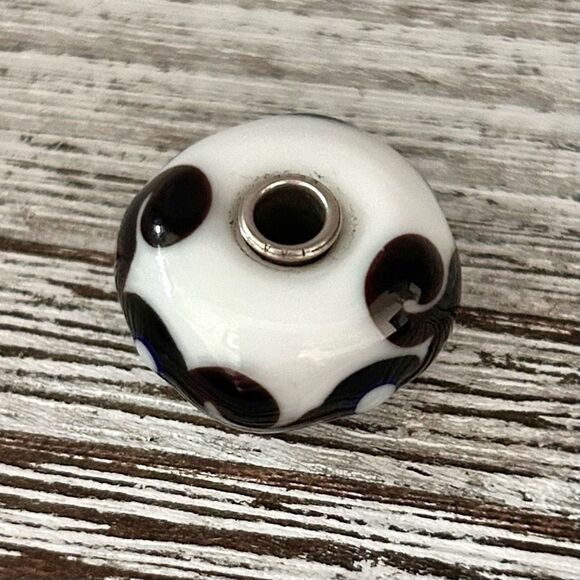 TROLLBEADS Set of Unique Rare Jumbo & Silver Twisted Bangle XXS LAA 925S NEW! - Picture 12 of 14